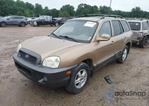 2002 Hyundai Santa Fe Gls/Lx from USA, damaged, VIN KM8SC73D22U314859